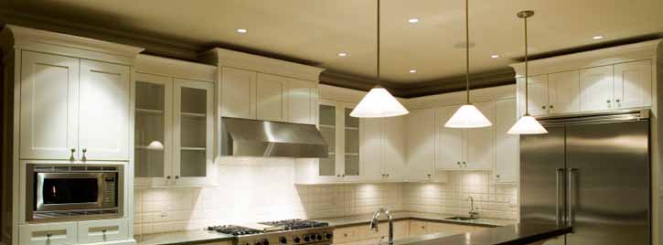install recessed lights and electrical fixtures